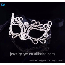 High quality crystal cheap party face mask, masquerade party mask